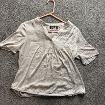 A New Approach a.n.a Women’s Top Blouse Ribbed Neck Taupe/Brown size XS - €9,42 EUR