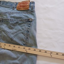Levi's 505 Denim Men’s Denim Jeans Regular Fit Size 38x30 image 14