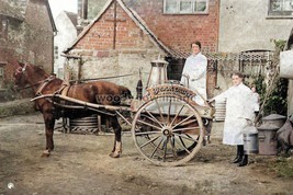 col0076 - Brook Dairy Cart , Watlington , Oxfordshire - print 6x4 - $3.00