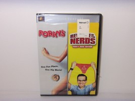 DVD MOVIE NIGHT DOUBLE FEATURE PORKY&#39;S &amp; REVENGE OF THE NERDS (WIDECREEN) - £10.19 GBP