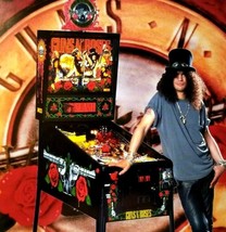 Guns N&#39; Roses Pinball FLYER Original NOS Artwork Hard Rock Metal Music S... - £34.55 GBP