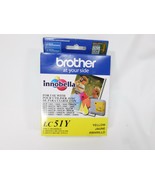 Brother LC51Y Innobella Ink Cartridge Yellow EXP 01/2023 - £7.85 GBP