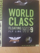 World Class Floating Fly Line WF9 Fenwick 100ft Lt. Olive/Grey Fishing - £31.48 GBP