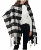 INC Buffalo Check Blanket Scarf Wrap Cozy Comfort Winter Warm - £11.18 GBP