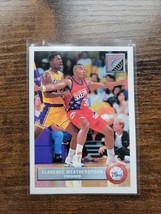 1992-1993 Upper Deck McDonalds #P49 Clarence Weatherspoon - Rookie - 76ers - NBA - £1.39 GBP
