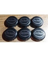 6 mike&#39;s - Bottle Cap Crown -  Black and Silver - Mike&#39;s Hard Lemonade Co. - £1.60 GBP
