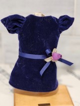 Tonner Doll Betsy Mccall Blue Outfit Velvet Dress 6&quot; - £9.11 GBP