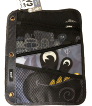 Monster Zipit Pencil Bag Cute Zipper Pencil Bag Binder Holes New Back to... - £21.07 GBP
