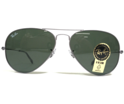 Ray-Ban Sunglasses RB3025 Aviator 9190/31 Matte Light Gray w/ G-15 Lense... - £95.86 GBP