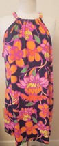Trina Turk Multicolor Floral Halter Mini Dress Sz-XL - £62.74 GBP