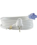 Conntek 24161-180 I-Ring Extension Cord 15-Foot 16/3 White Cable With Gl... - €23,42 EUR