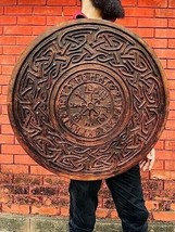New Medieval Viking Shield | Viking Compass Shield | Wall Décor Viking Shield - £133.83 GBP