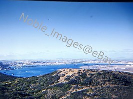 1960 Aerial San Diego Harbor View from Point Loma California Kodachrome Slide - £4.27 GBP