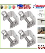 Durable 4-Pack Heavy-Duty C-Clamps - 1-Inch Stainless Steel Woodworking ... - $420.73 MXN