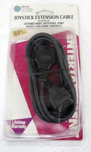 Woods 6ft Joystick Extension Cable for 15-Pin Foot Pedals, Game Controllers - $14.80