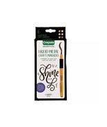 6 NEW Crayola Signature Liquid Metallic Craft Markers Wood Fabric Canvas... - $4.08 CAD