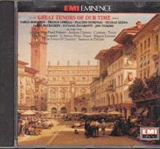  Great Tenors of Our Time by Carlo Bergonzi, Franco Corelli Cd - £8.04 GBP