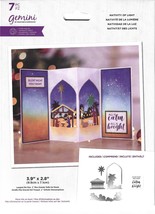 Gemini. Crafter&#39;s Companion. Nativity of Light metal cutting die set. 7 pieces.l - £5.99 GBP