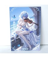 Rei Ayanami Waifu Card Anime Girl Violin Matchmaker Wall Art Oversized B... - €19,49 EUR