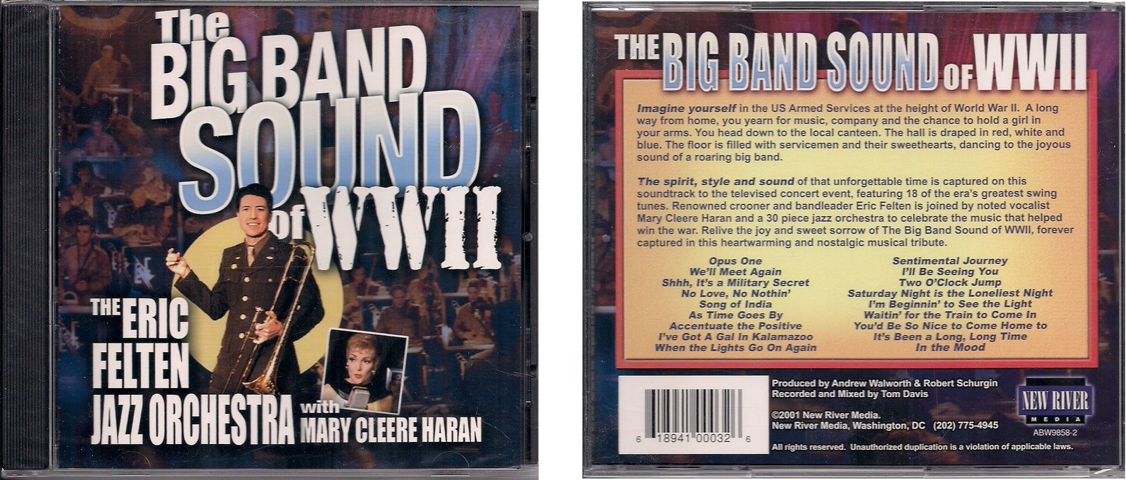 The Big Band Sound of WWII [Audio CD] Eric Felten - $21.03 CAD