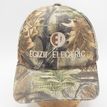 Vintage Egizii Electric Camouflage Hunting Hat Cap Adjustable Strapback - £28.11 GBP