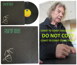 Jerry Harrison signed Talking Heads Fear of Music album vinyl COA exact proof - £233.05 GBP