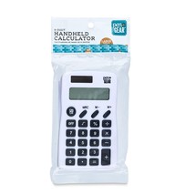Pen + Gear 8-Digit Handheld Calculator, White with Black Keys - £7.95 GBP