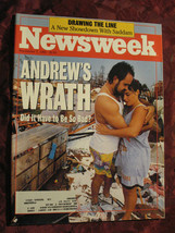 NEWSWEEK September 7 1992 Hurricane Andrew Fashion Iraq No Fly Zone - £6.82 GBP
