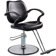 Kc-Asc01 Salon Chair, Black, By K-Concept. - £155.66 GBP