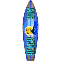 Beach Bum Novelty Mini Metal Surfboard MSB-092 - £13.30 GBP