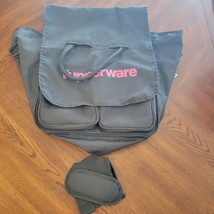 Tupperware Consultant Bag Large Tote Black &amp; Pink - NEW  - $17.95