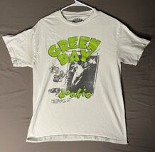 Green Day Retro Dookie T Shirt Men’s Size Small White Short Sleeve Frayed - $181.77 MXN