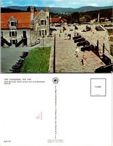 New York(NY) Fort Ticonderoga West Barracks Northwest Bastion Vintage Postcard - £7.48 GBP