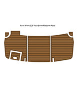 Four Winns 328 Vista Swim Platform Boat EVA Foam Faux Teak Deck Floor Pa... - $477.00