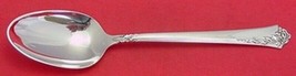 Damask Rose by Oneida Sterling Silver Place Soup Spoon 7 1/8&quot; Silverware - £69.61 GBP