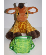 Melissa &amp; and Doug Baby Giraffe 10" Diaper Soft Toy Plush Stuffed Animal... - $10.40