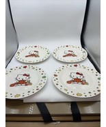 SANRIO Hello Kitty Halloween Thanksgiving 10.5” Dinner Plates Set of 4  ... - $47.52