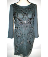 New Womens 10 NWT Roberto Cavalli Gray Lace Crystal Bead Dress 46 Design... - £1,394.48 GBP
