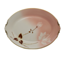 Syracuse China Madame Butterfly Serving Platter 14&quot; Roses Peach Shadow - £11.79 GBP