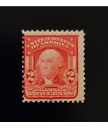 1903 2c George Washington, Carmine Scott 319 Mint F/VF NH - £2.22 GBP