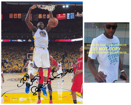 Festus Ezeli signed Golden State Warriors basketball 8x10 photo Proof CO... - $69.29