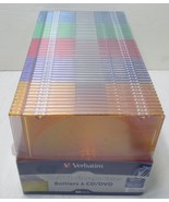 VERBATIM(R) 94178 Verbatim(R) Color CD/DVD Slim Cases 50 Pack Factory Se... - $537.38 MXN