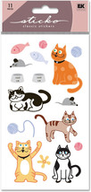 Sticko Stickers Cat Glitter - $6.59
