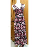Notations Ladies Maxi Dress PS NWOT, Sleeveless, V-neck, slimming Empire... - $608.95 MXN