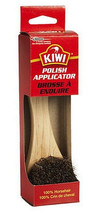 rOund Horsehair BROWN BRUSH polish cream APPLICATOR dauber shoe boot KIW... - $23.11