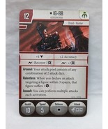 Star Wars Imperial Assault IG-88 Villain Pack Deployment Card - $27.79 CAD