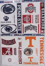 Ncaa 11&quot; X 17&quot; Ultra Decals Set By Wincraft -Select- Team Below - £13.54 GBP+