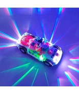 Interactive Light-Up Police Car Toy Transparent Gears Educational Baby Toys - £16.44 GBP