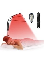 Red Light Therapy Panel Face Full Body Lamp Pain Relief with Stand 660nm 850nm - £48.08 GBP