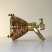 Nautical Marine Brass and Copper Small Hanging Fox Light - $296.62